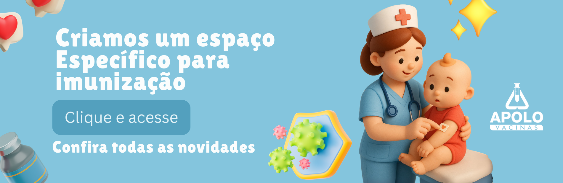 Criamos um espaço especifico para imunização (3)